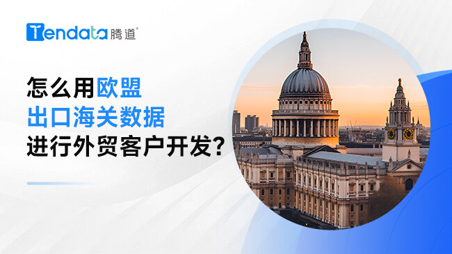 怎么用欧盟出口海关数据进行外贸客户开发？
