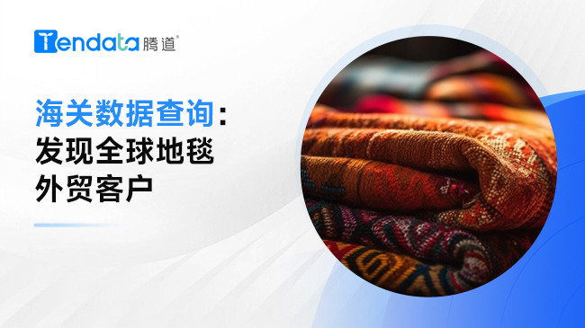海关数据查询：发现全球地毯外贸客户