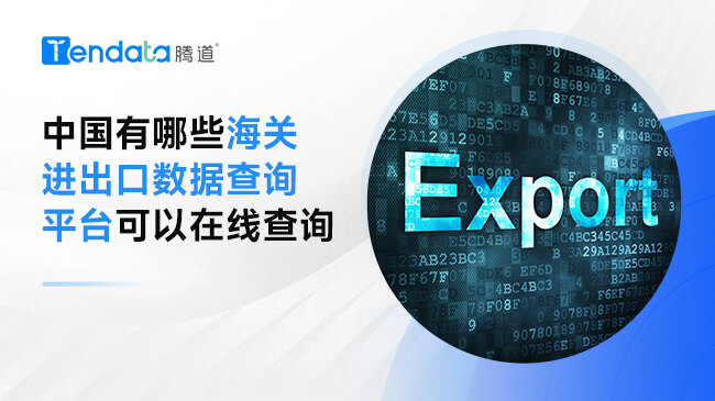 中国有哪些海关进出口数据查询平台可以在线查询