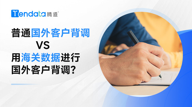 普通国外客户背调 vs 用海关数据进行国外客户背调？