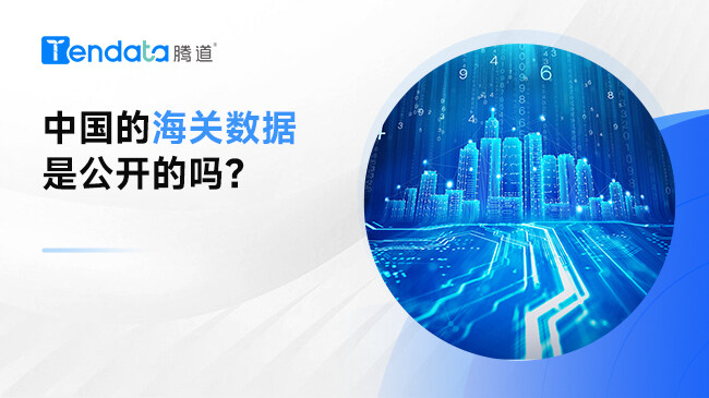中国的海关数据是公开的吗？