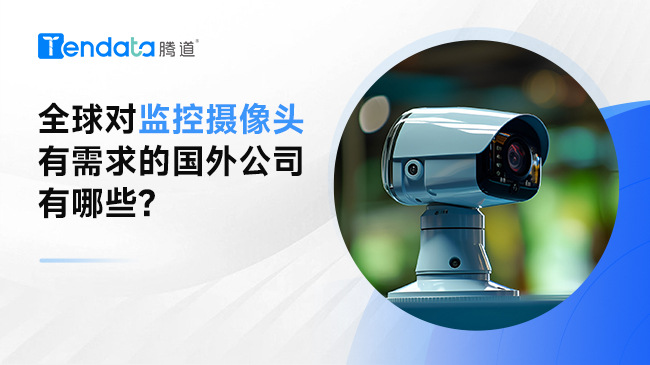 对监控摄像头有需求的国外公司有哪些？