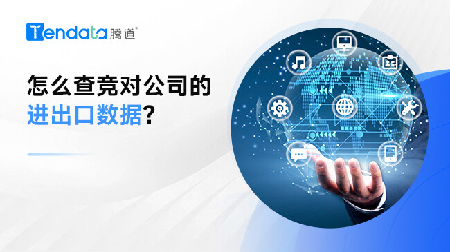 怎么查竞对公司的进出口数据？
