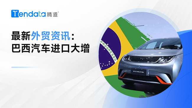 最新外贸资讯：巴西汽车进口大增