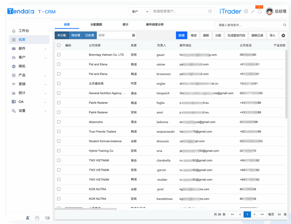 腾道CRM,CRM,使用腾道CRM