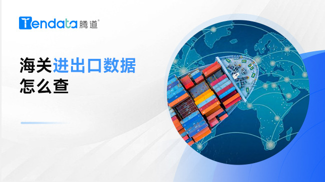 海关进出口数据怎么查?看完这篇你就懂了