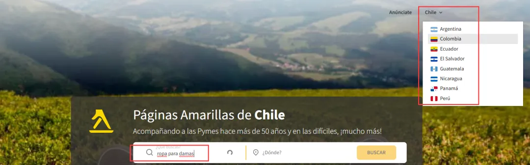 amarillas