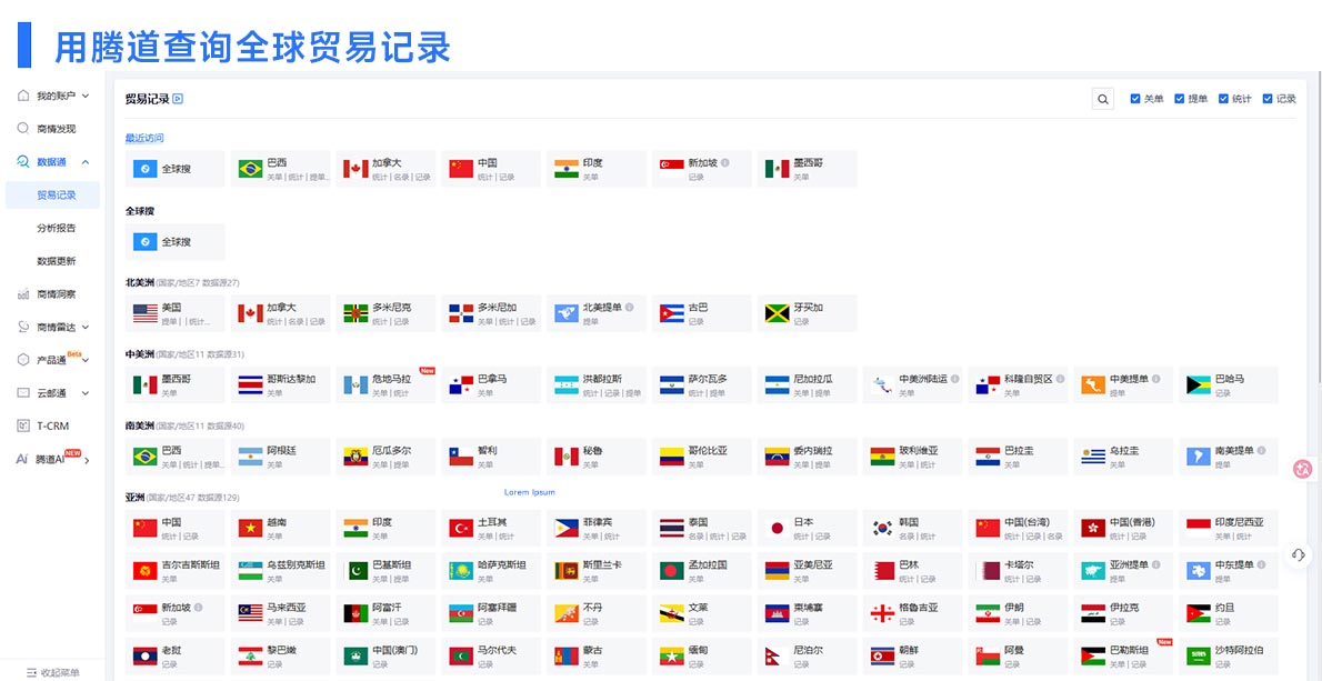 海关数据平台,国外海关数据平台,盘点国外海关数据平台